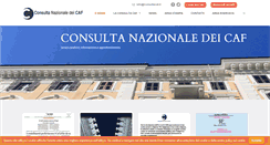 Desktop Screenshot of consultacaf.it